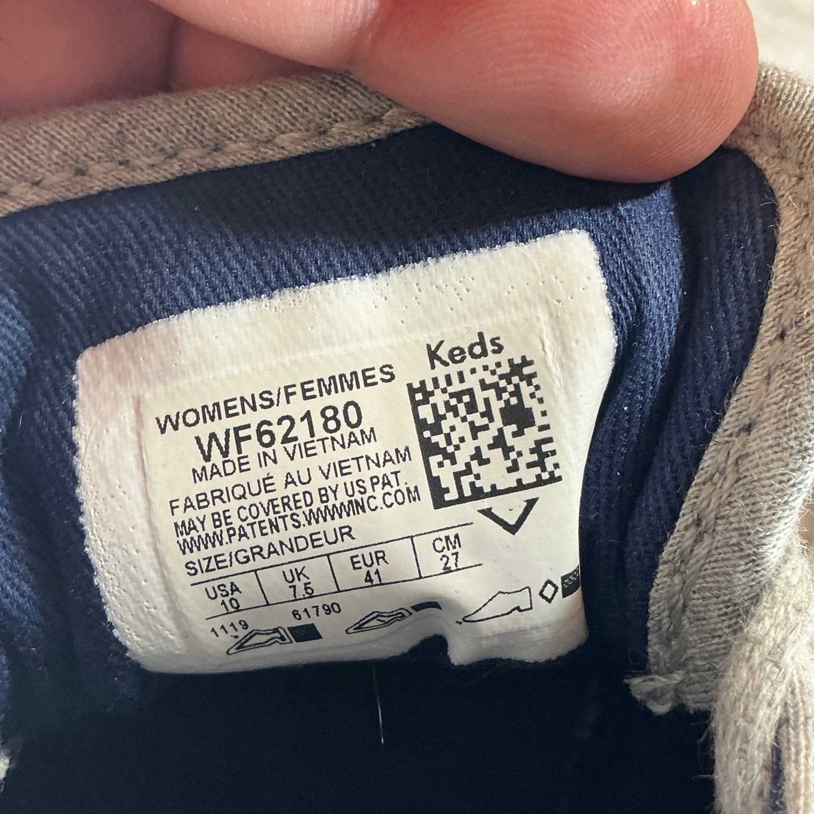 Keds Casual Sneakers Comfortable Everyday Shoes Gray Women's Size 10 — image 5 of 8